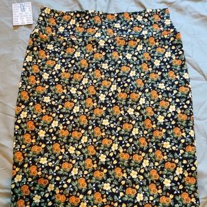 Lularoe Cassie Floral Pencil skirt women's